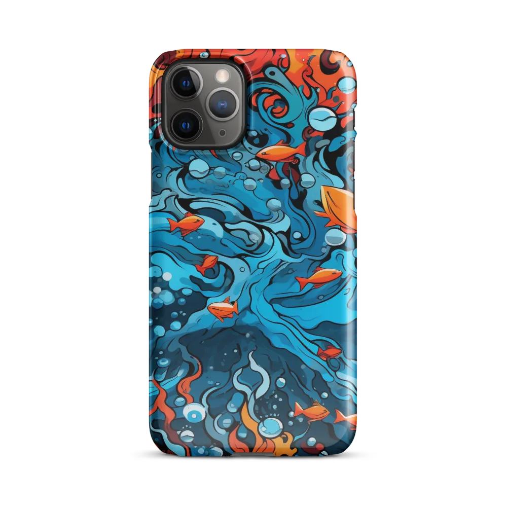 Fluid Harmony: Ocean and Flames