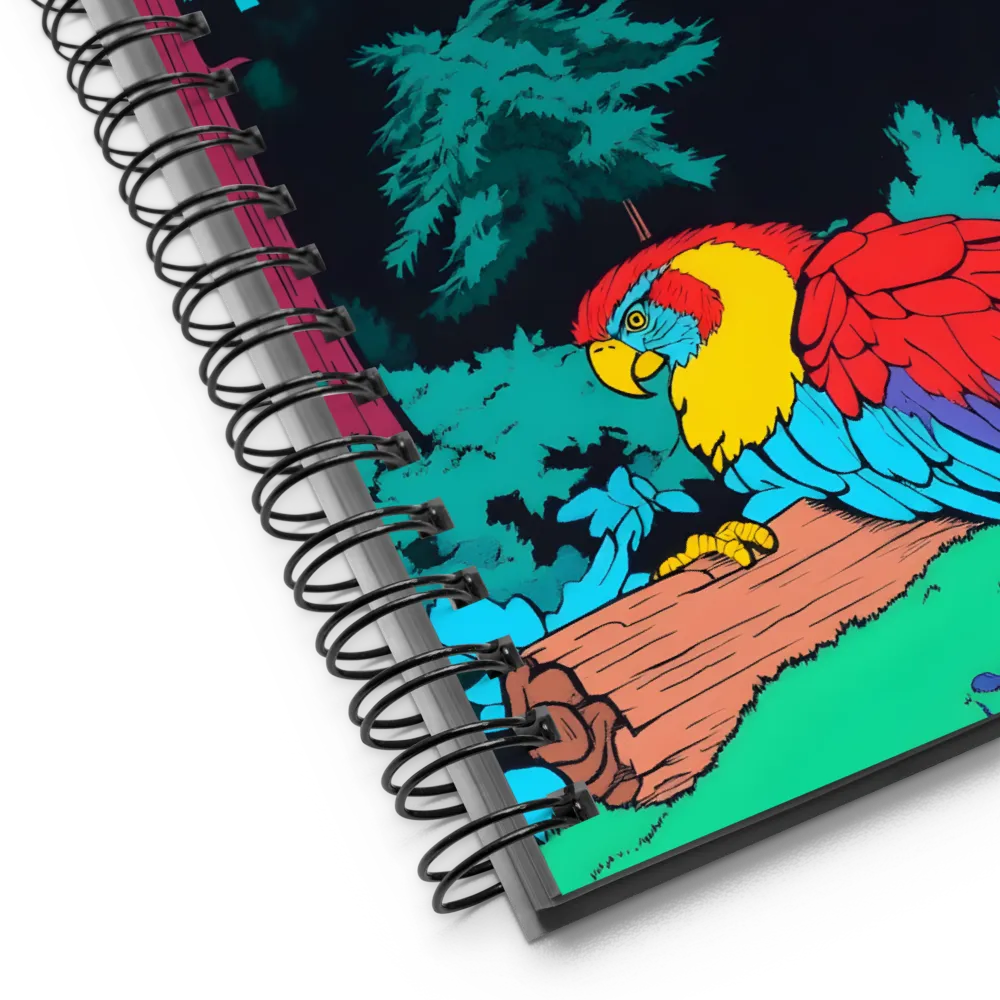 Whimsical Forest Guardian | Spiral Notebook