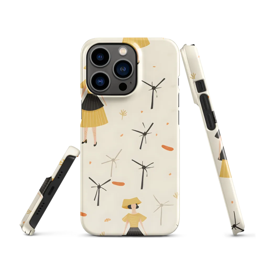 Whimsical Patterns of Nature and Femininity | Phone Case |  13 Pro | Snap Case | Glossy