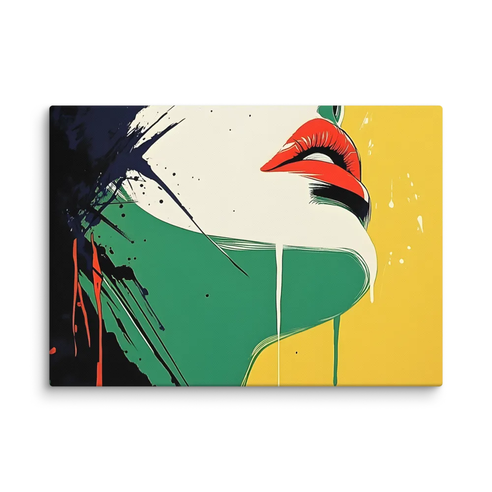 Bold Reflections: A Pop Art Portrait | Canvas | 20″×28″