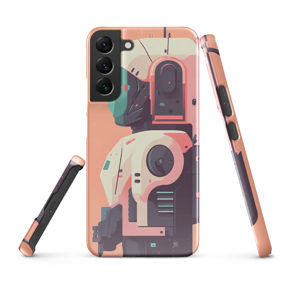 Futuristic Astronaut Bot | Phone Case |  S22 Plus | Snap Case | Glossy