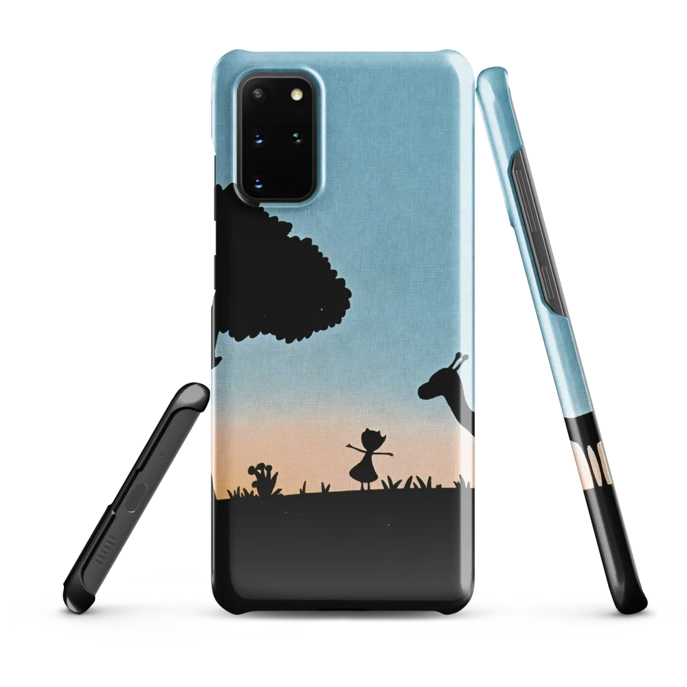Curiosity in the Silhouette | Phone Case |  S20 Plus | Snap Case | Glossy