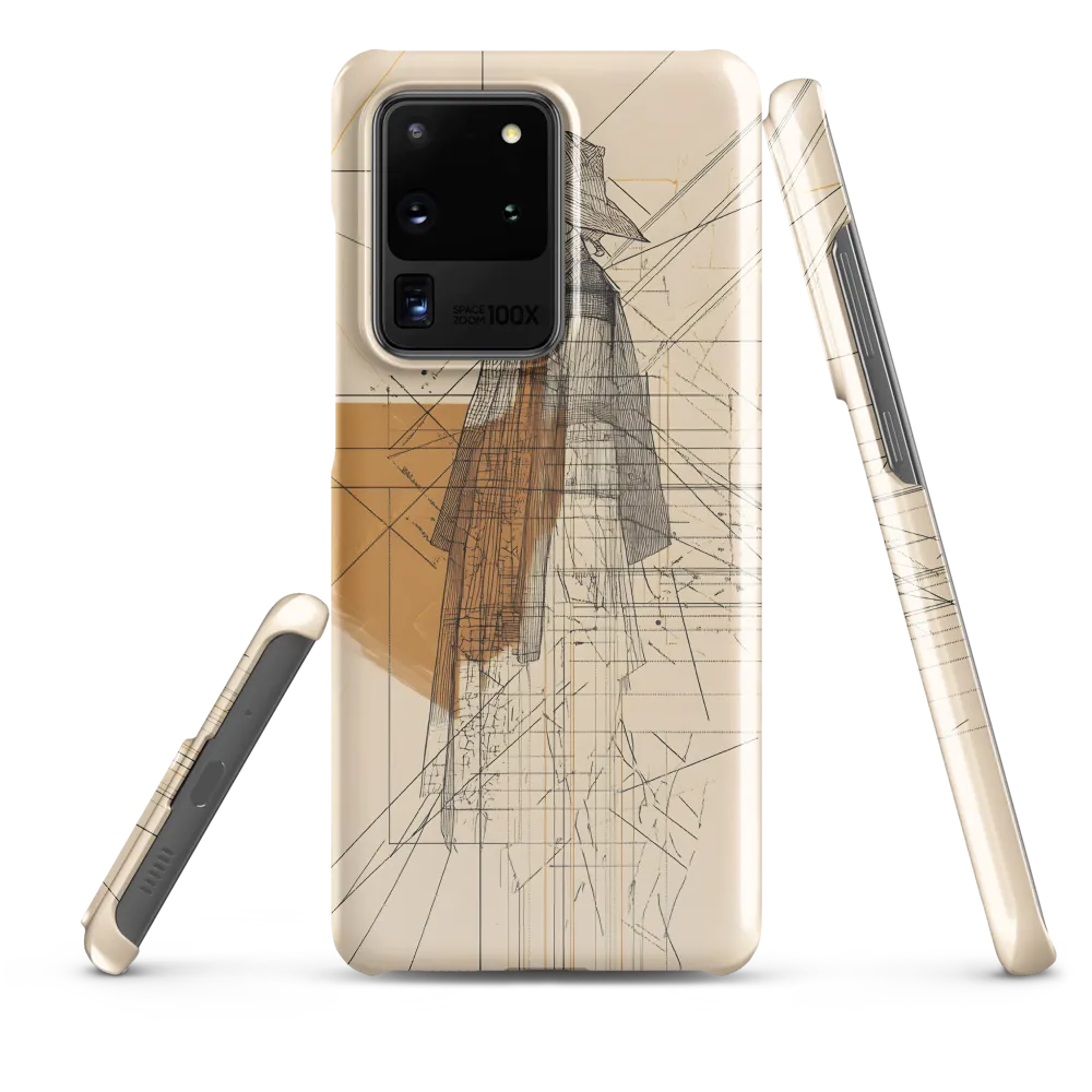 Abstract Profile: A Minimalist Exploration | Phone Case |  S20 Ultra | Snap Case | Glossy