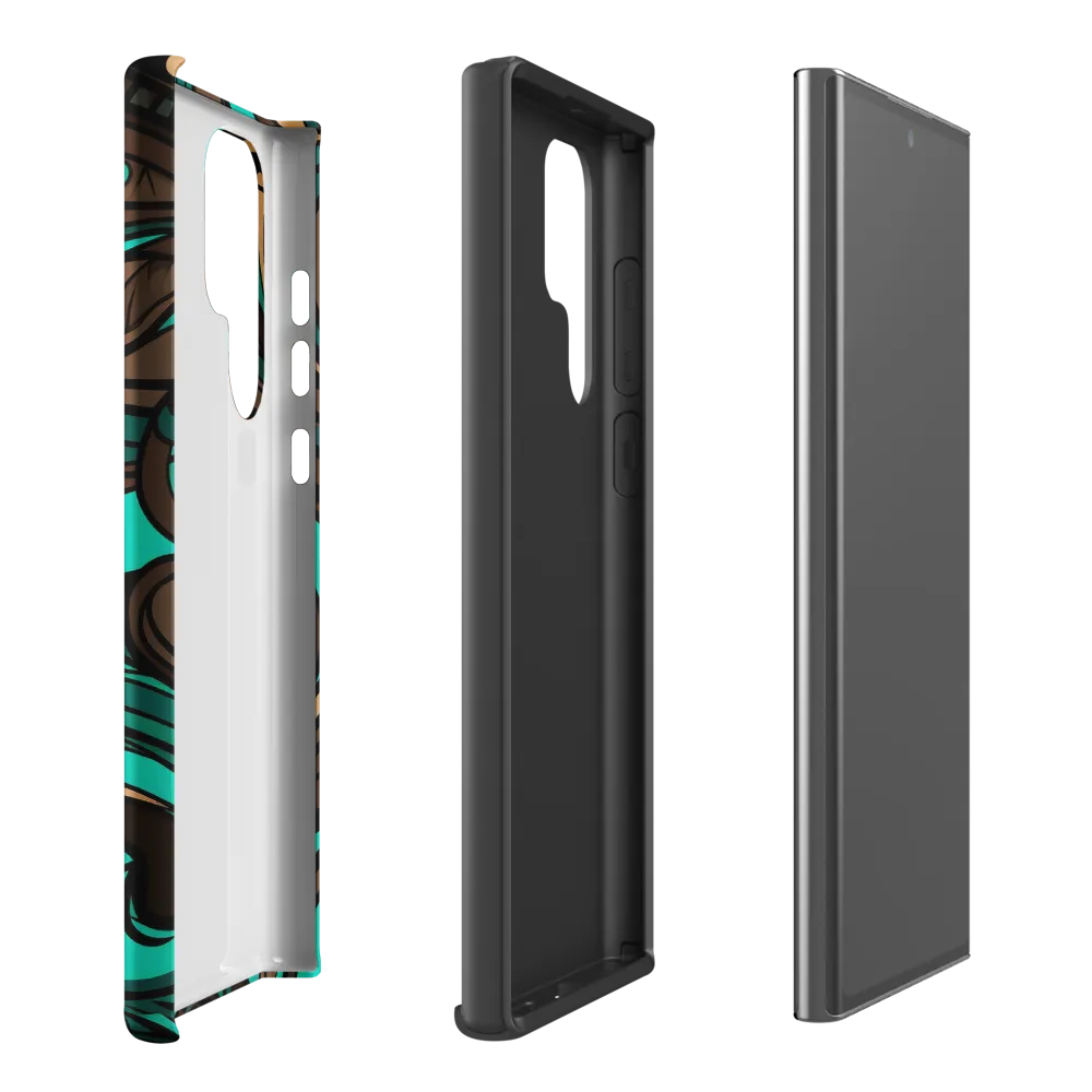 Fluctuating Currents | Phone Case |  S22 Ultra | Tough Case | Matte