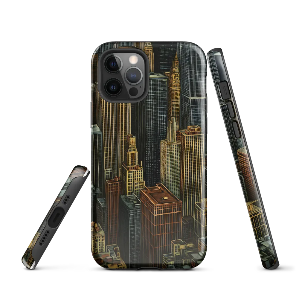 Urban Elegance: A Golden Cityscape