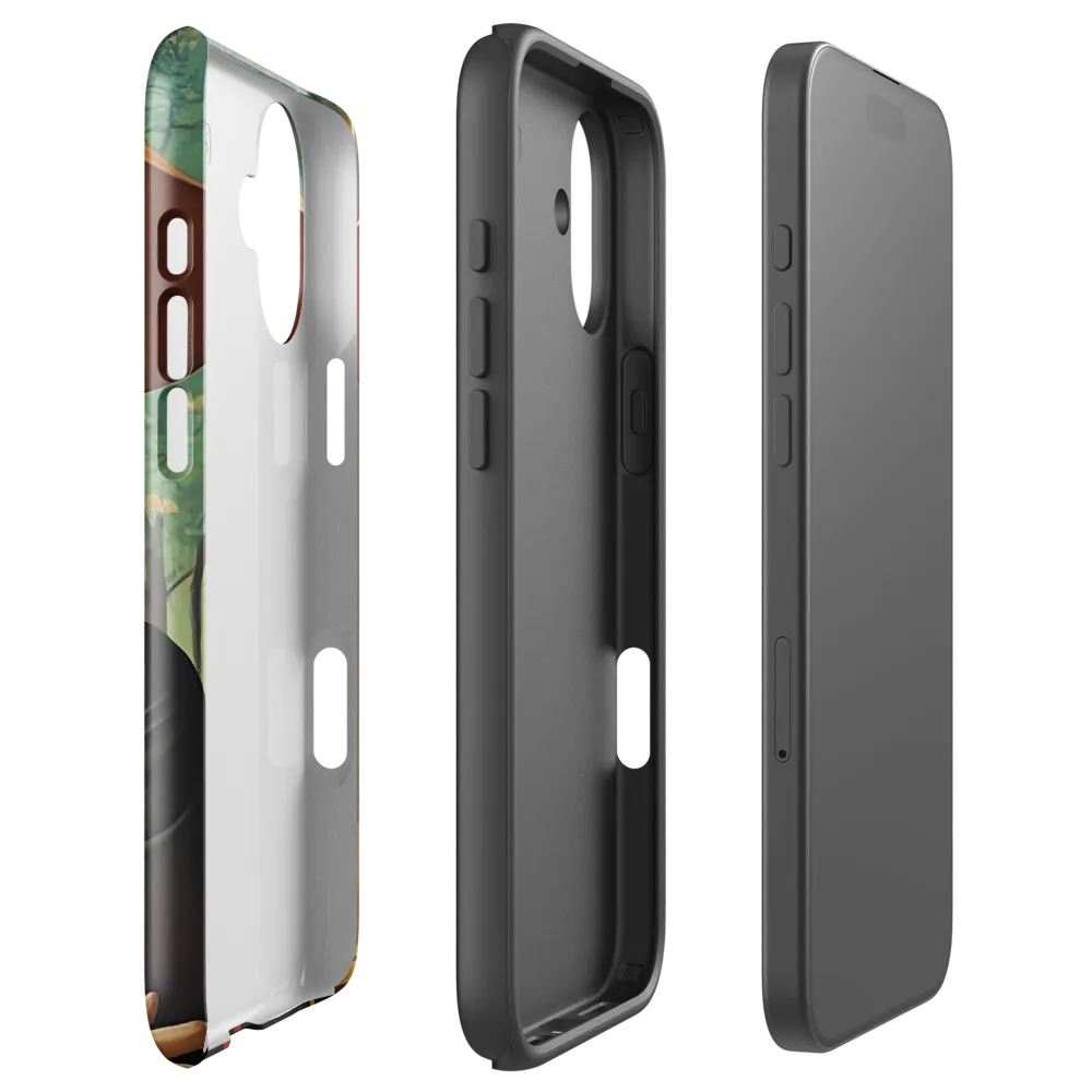 Elegance in Tranquility | Phone Case |  16 Plus | Tough Case | Glossy