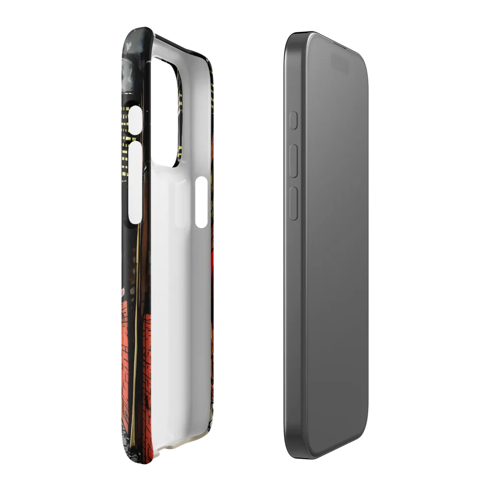 Nocturnal Cityscape: The Hidden Alley | Phone Case |  15 Pro | Snap Case | Glossy
