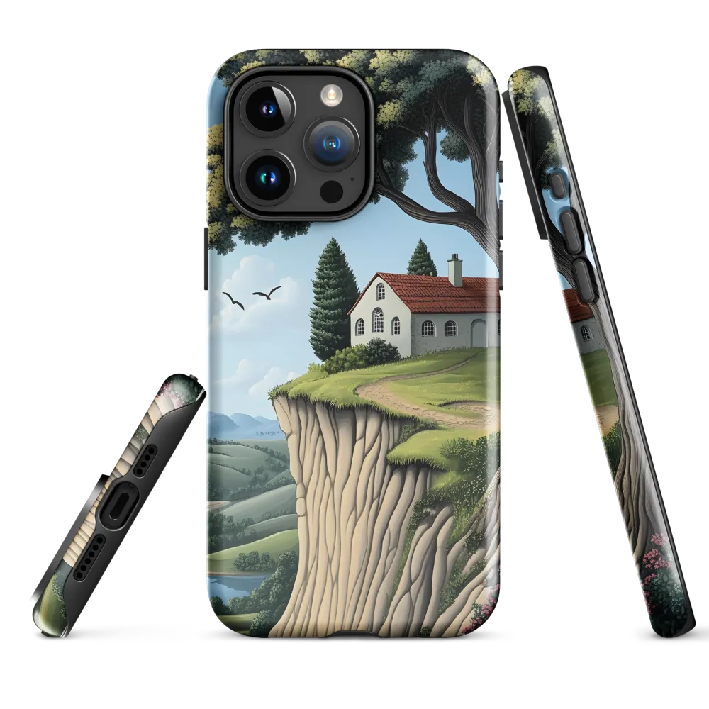 Cliffside Retreat | Phone Case |  15 Pro Max | Tough Case | Glossy
