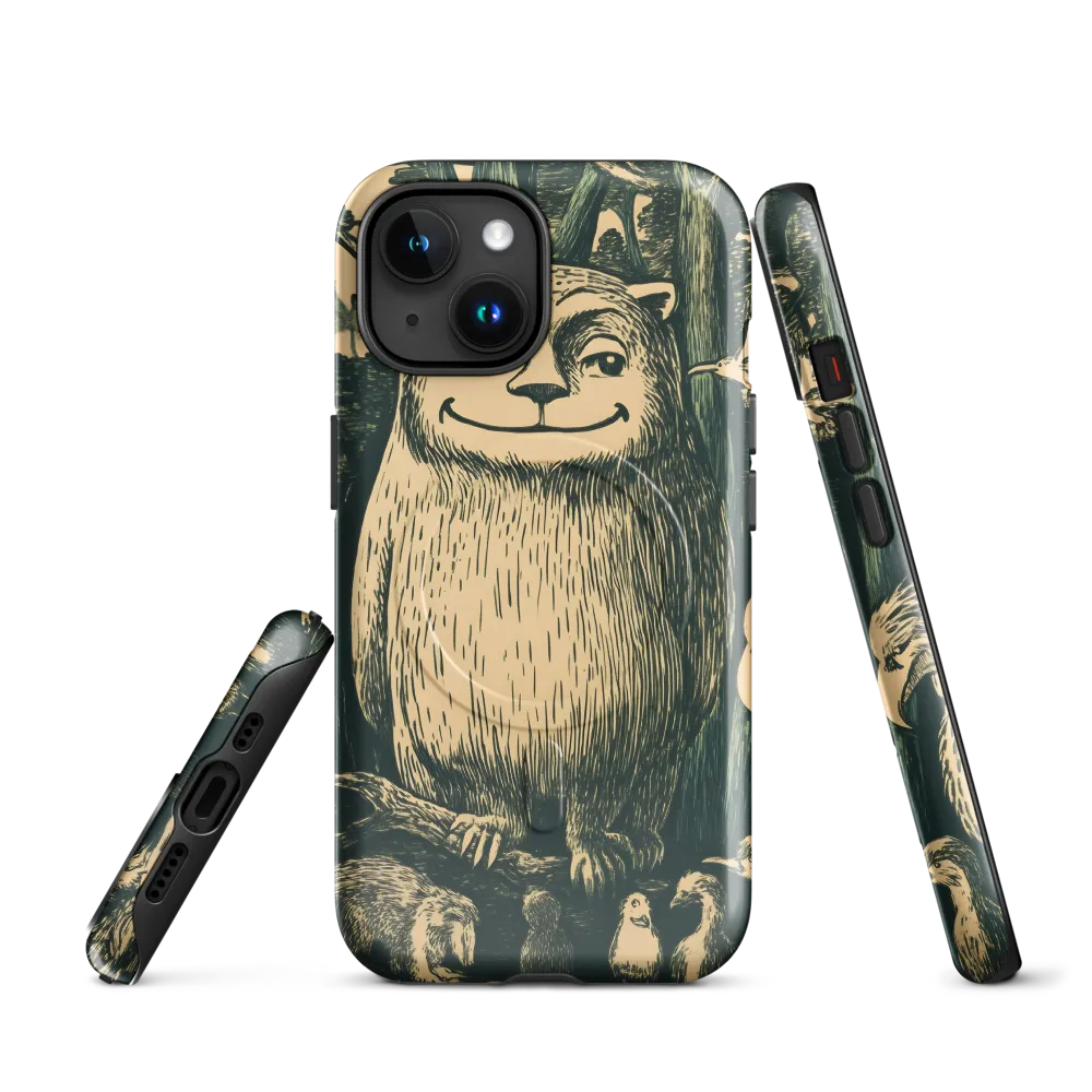 Forest Guardian: A Whimsical Encounter