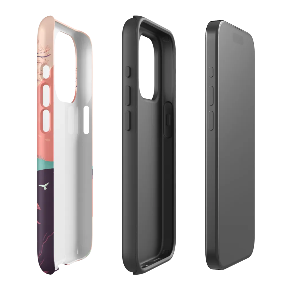 Contemplating Solitude | Phone Case |  15 Pro | Tough Case | Matte