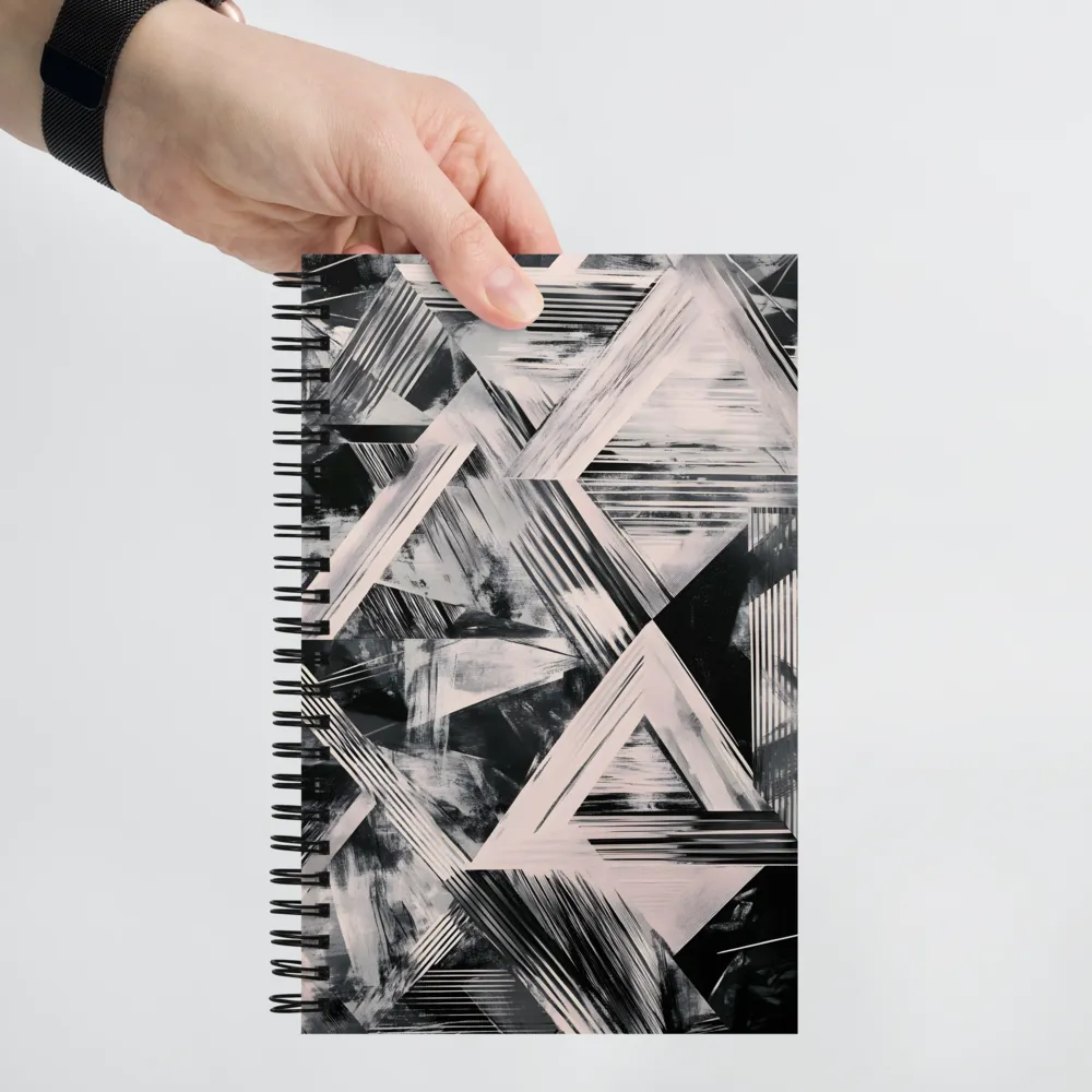 Geometric Harmony | Spiral Notebook