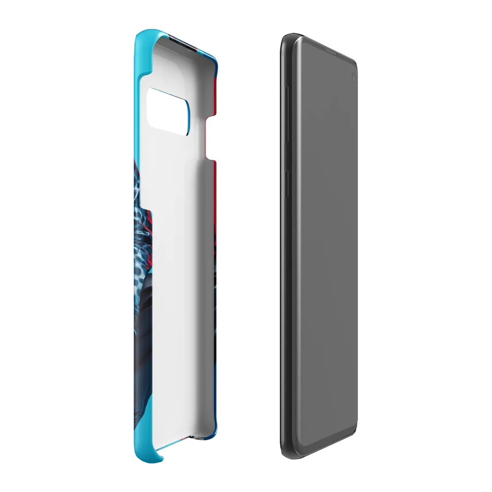 Chroma Cool: A Modern Fashion Statement | Phone Case |  S10 Plus | Snap Case | Glossy