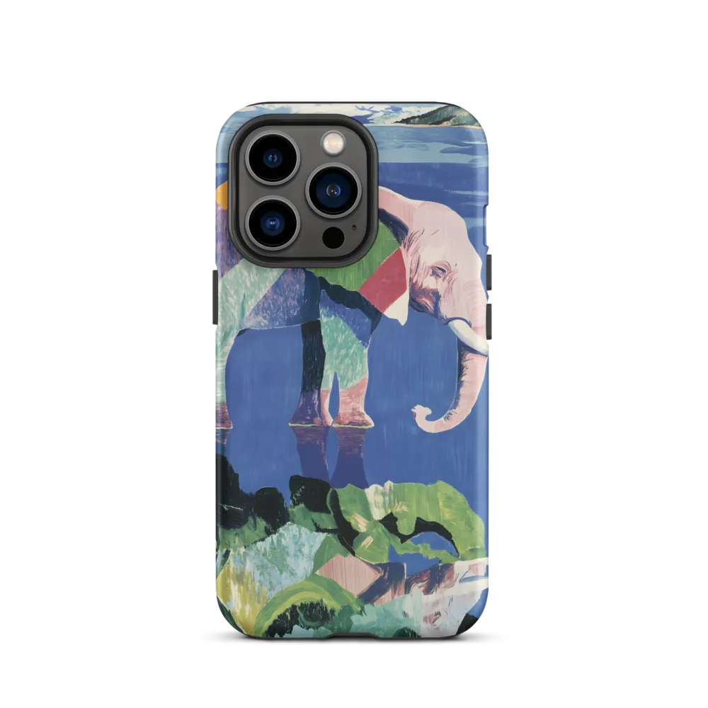 Serenity in Color: The Elephants of Reflection