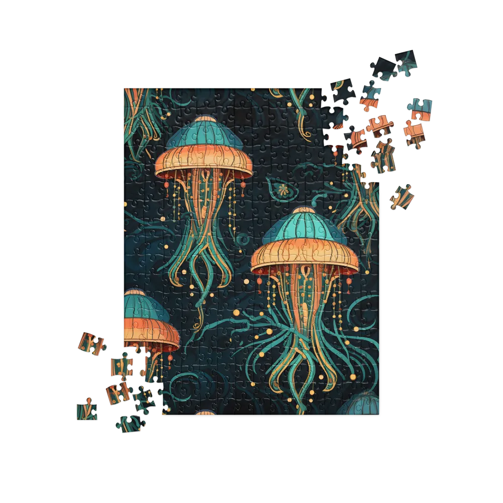 Symphony of Jellyfish | Jigsaw Puzzle | 252/520 pieces