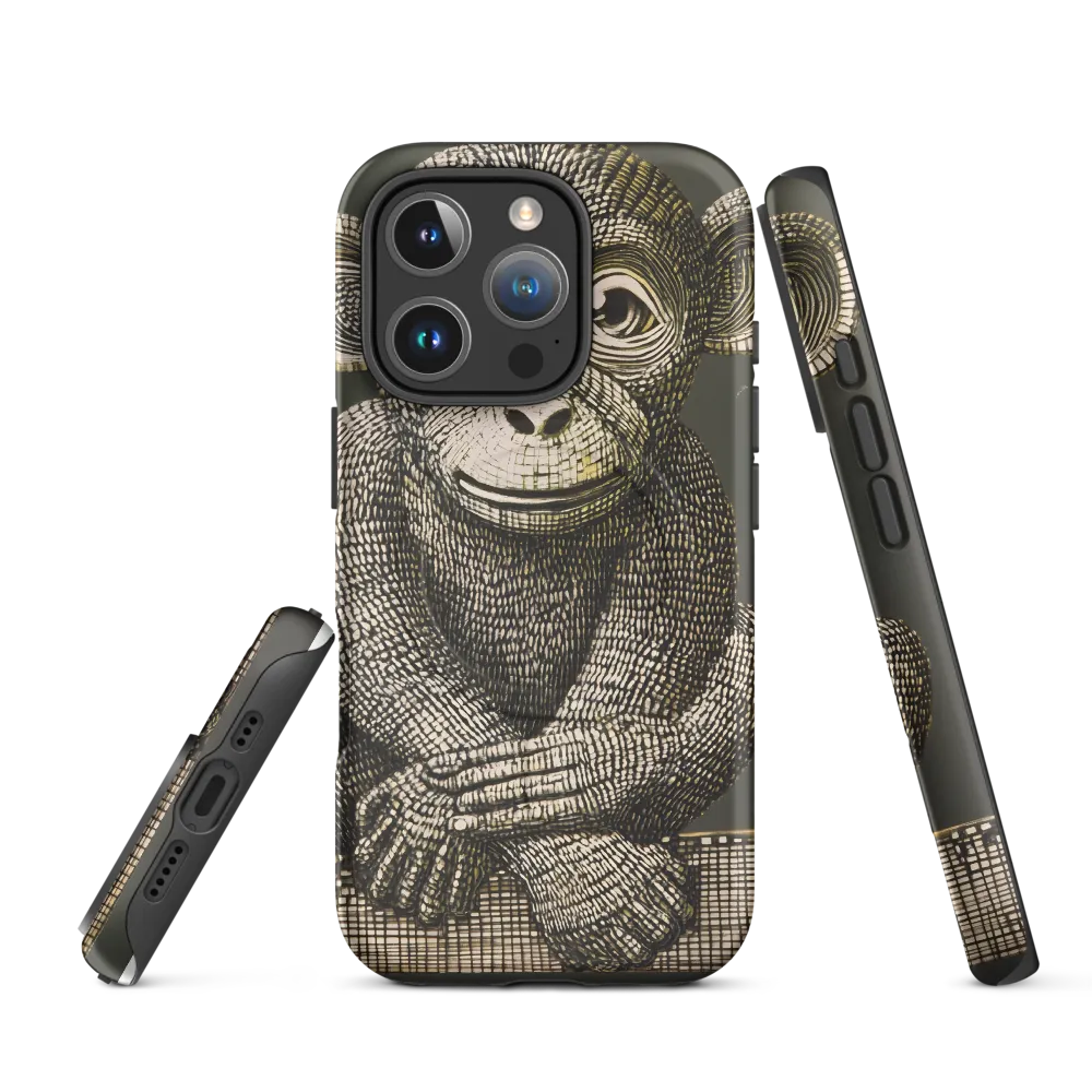 Intricate Primate Portrait