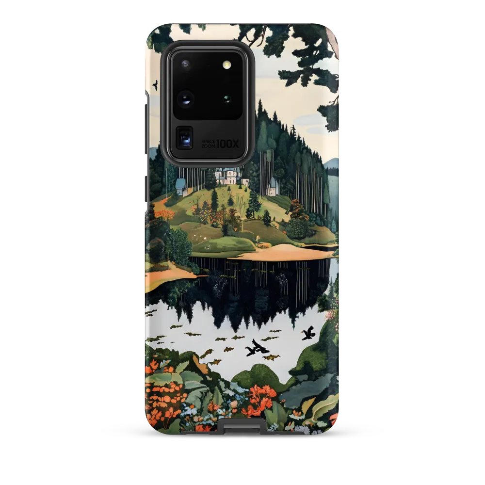 Tranquil Reflections: A Serene Landscape
