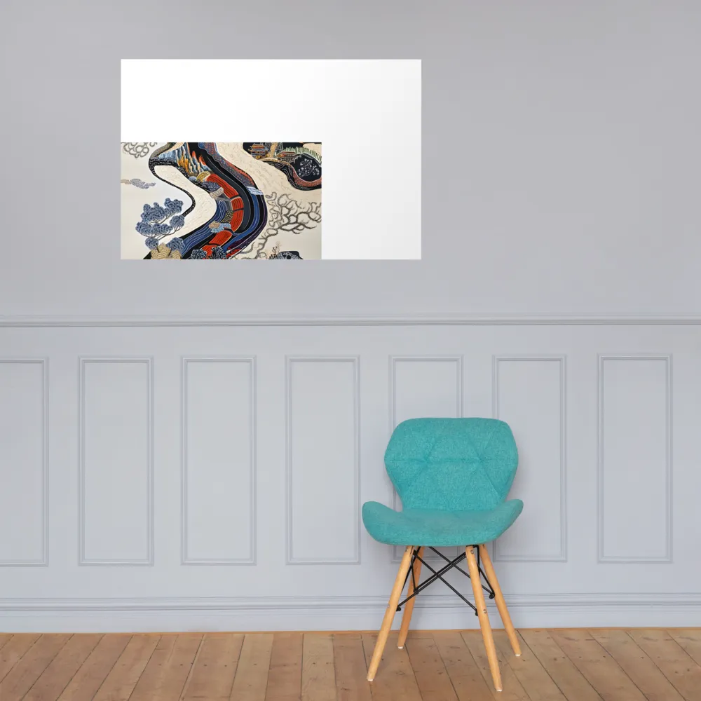 Flow of Tranquility | Poster | 24″×36″