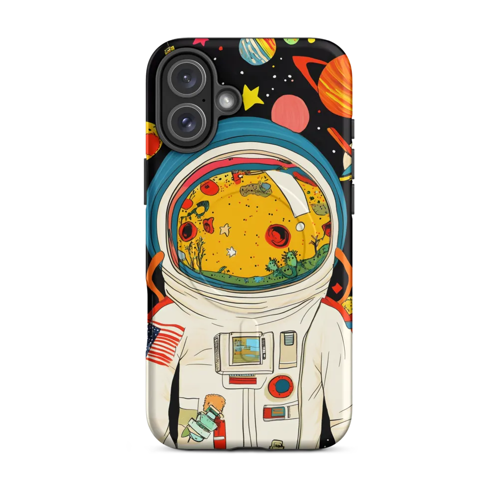 Cosmic Curiosity: Journey Within the Helmet