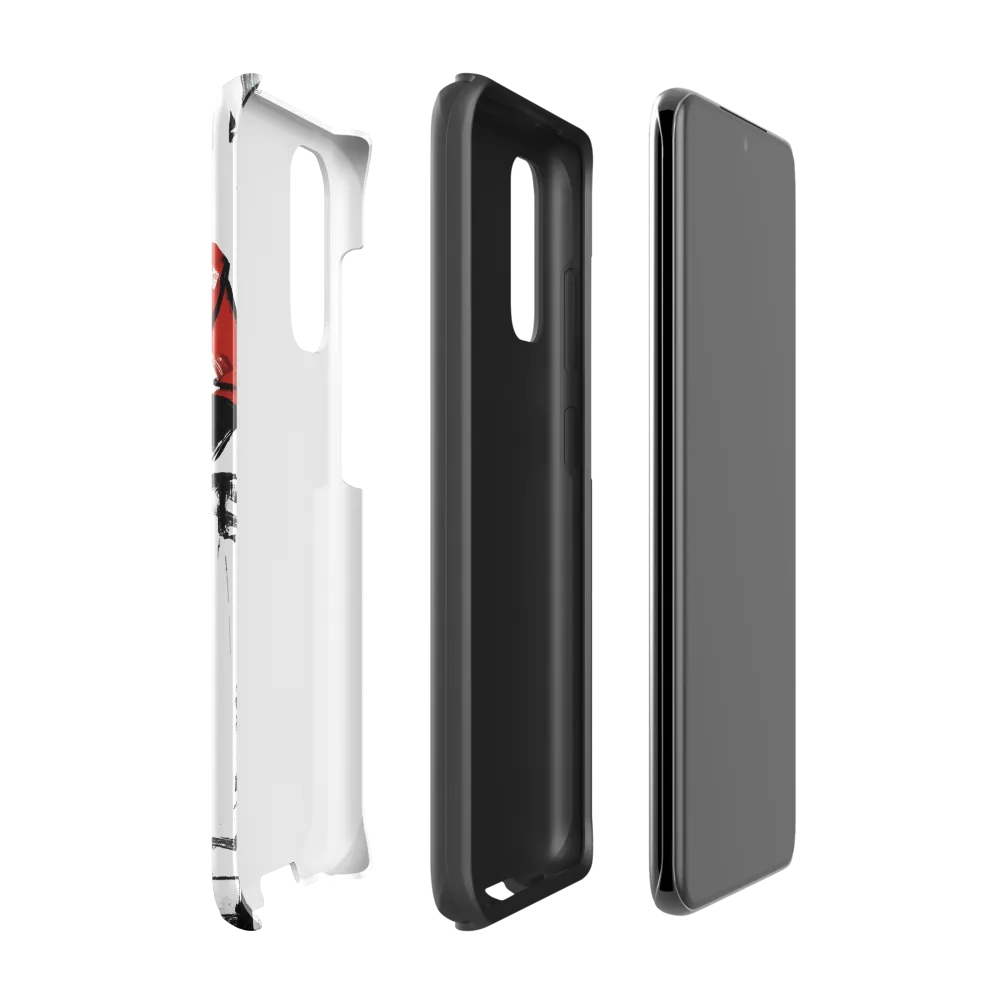 The Edgy Elegance | Phone Case |  S20 | Tough Case | Glossy