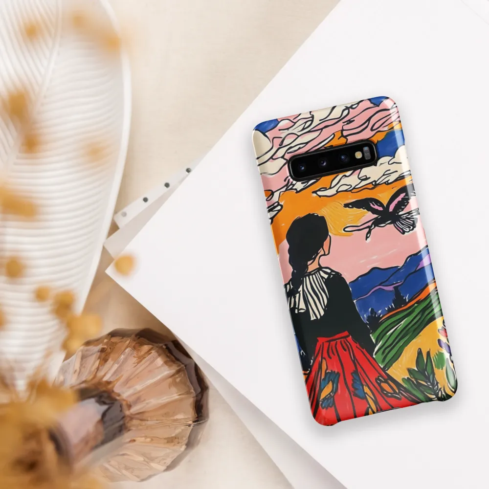 A Journey into Freedom | Phone Case |  S10 Plus | Snap Case | Glossy