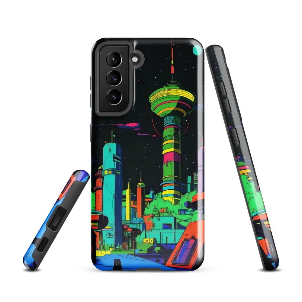 Neon Dreams: A Futuristic Cityscape