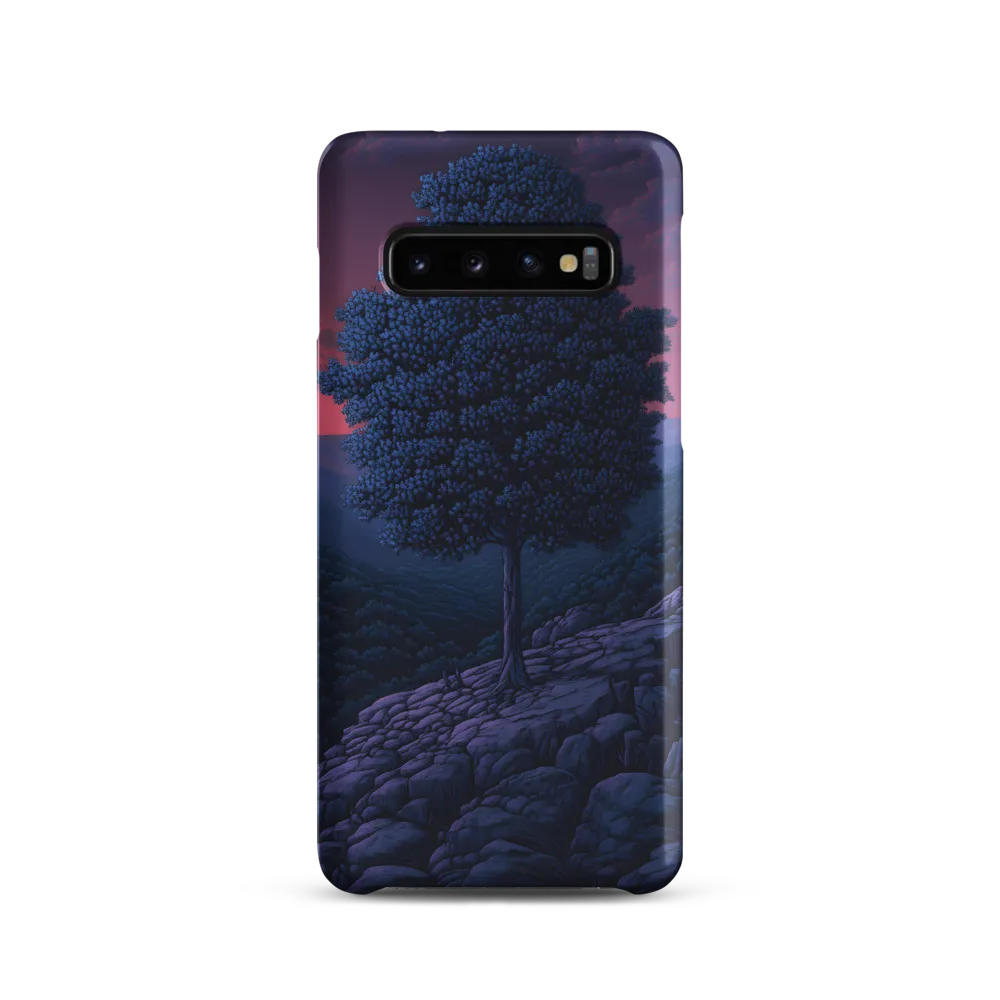 Solitary Sentinel: A Tree at Dusk