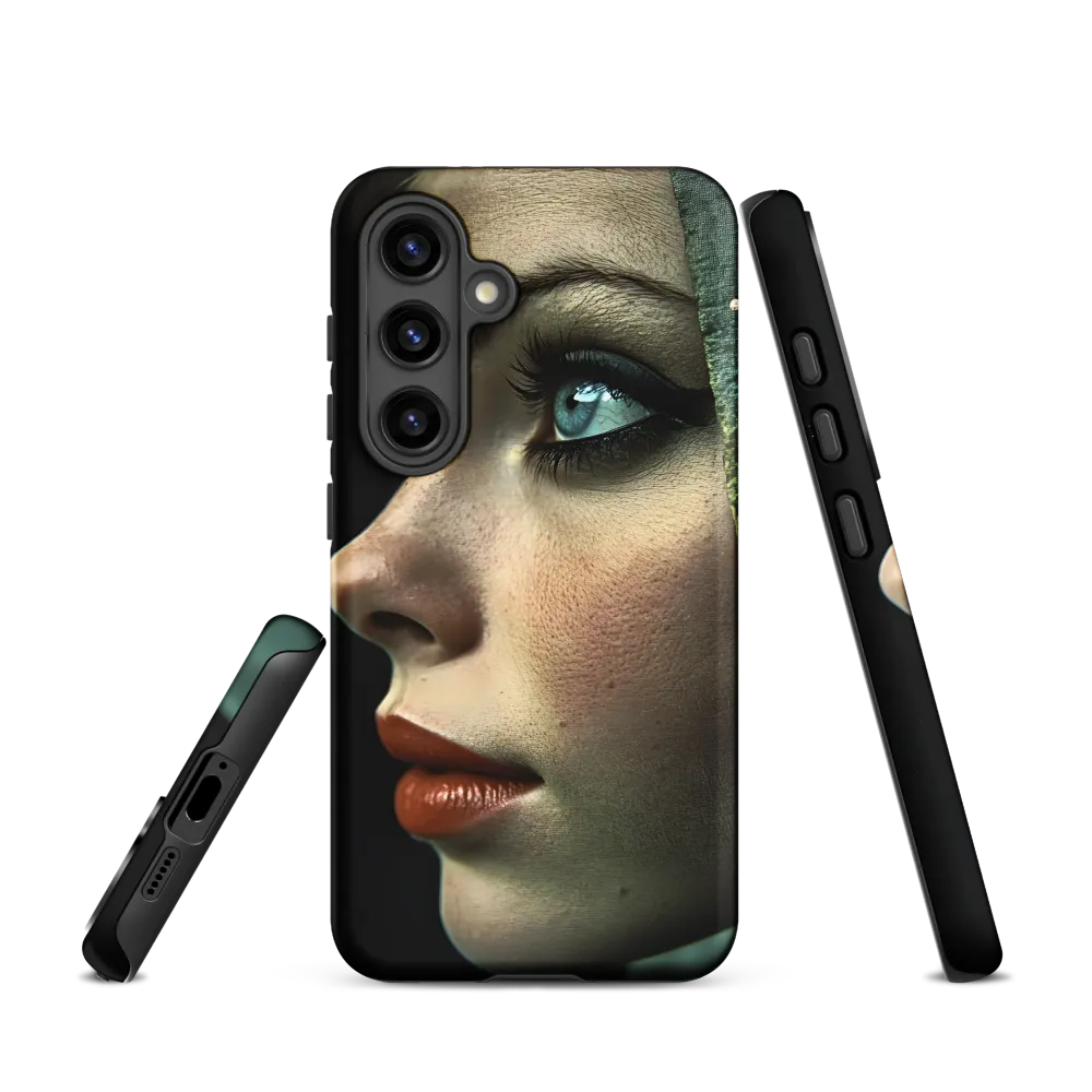 Gaze of Elegance | Phone Case |  S24 | Tough Case | Matte