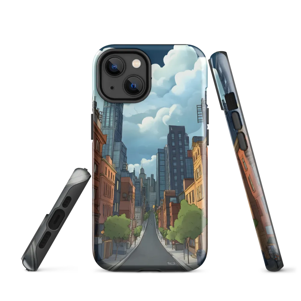Urban Serenity: A Digital Cityscape