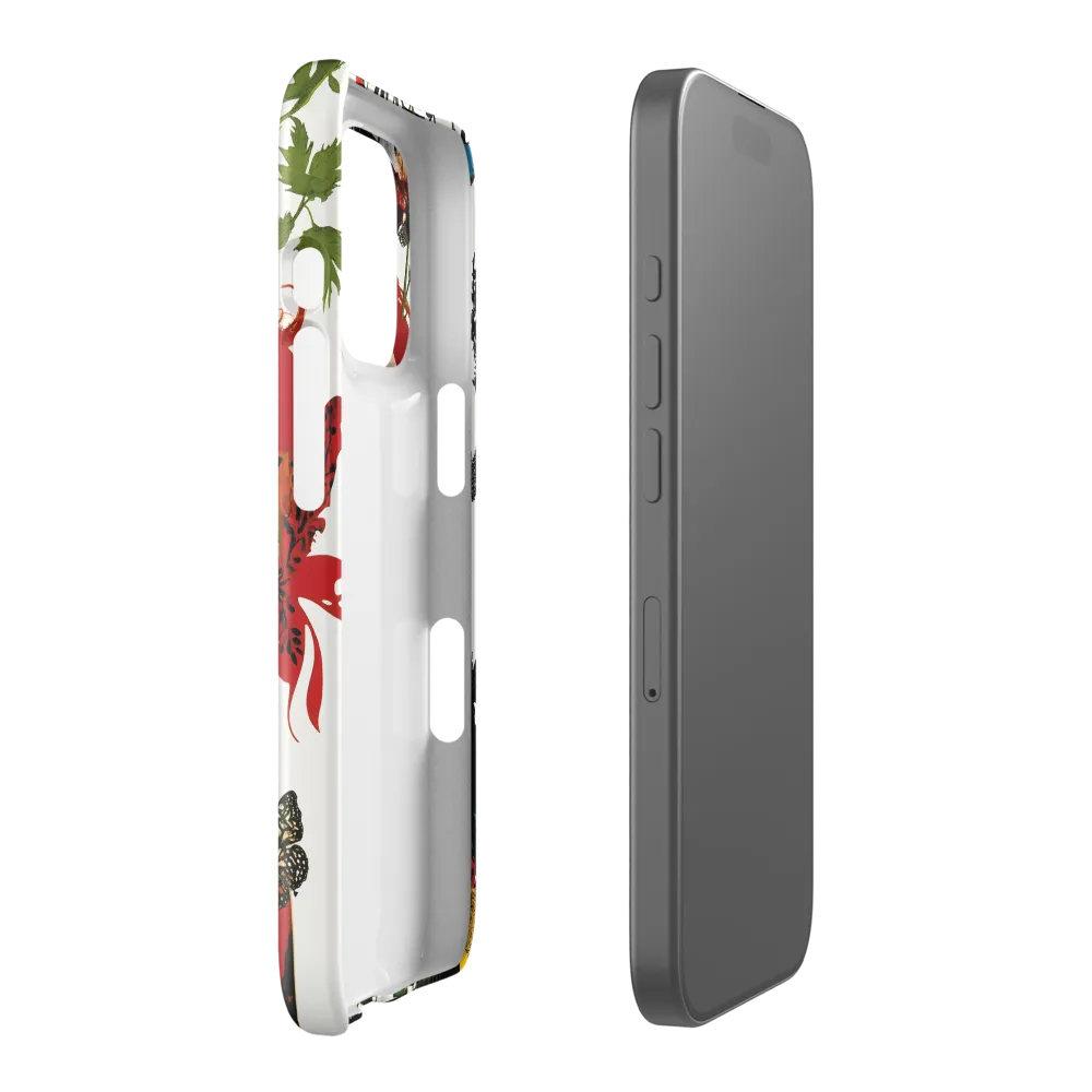 Floral Dreams | Phone Case |  16 Pro | Snap Case | Glossy