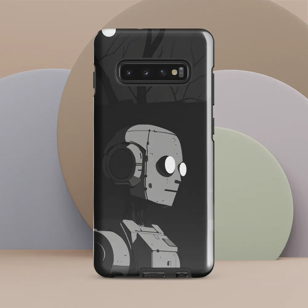 Curiosity in Shadows | Phone Case |  S10 Plus | Tough Case | Glossy