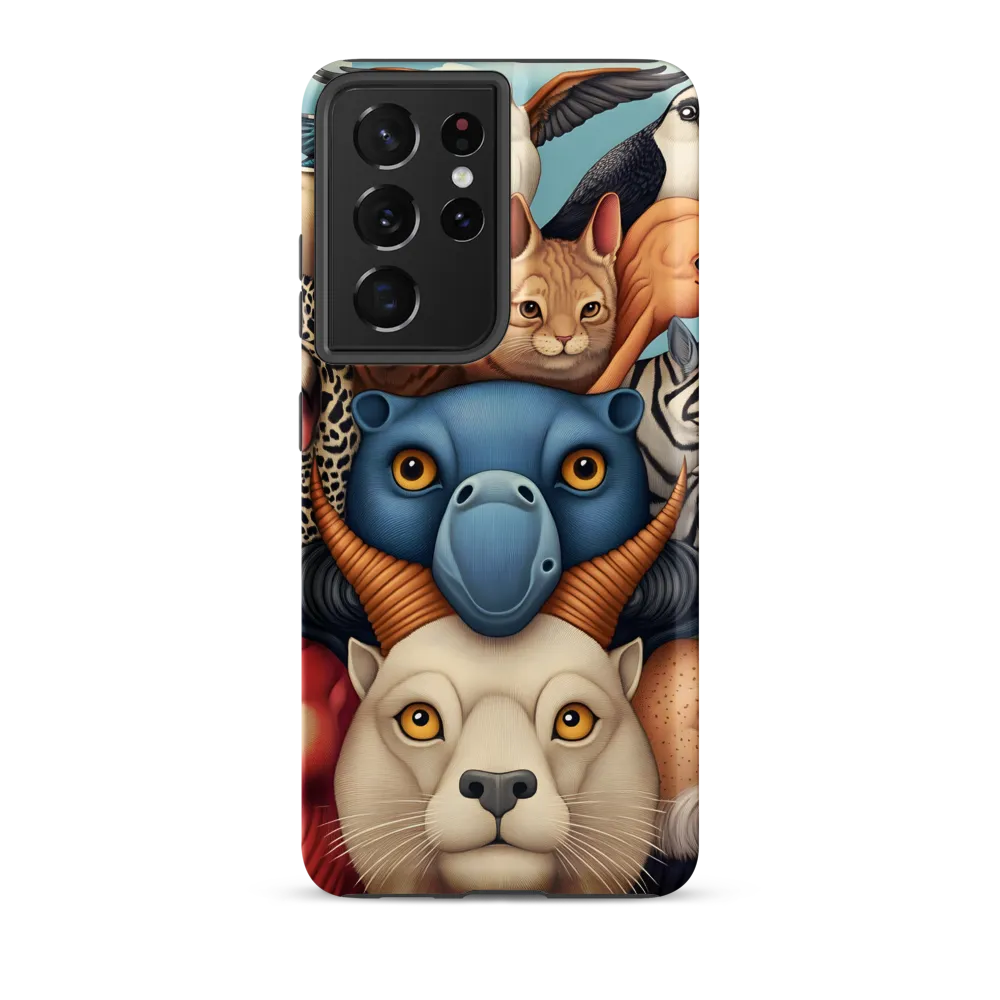 Harmonious Echoes of Wildlife | Phone Case |  S21 Ultra | Tough Case | Matte