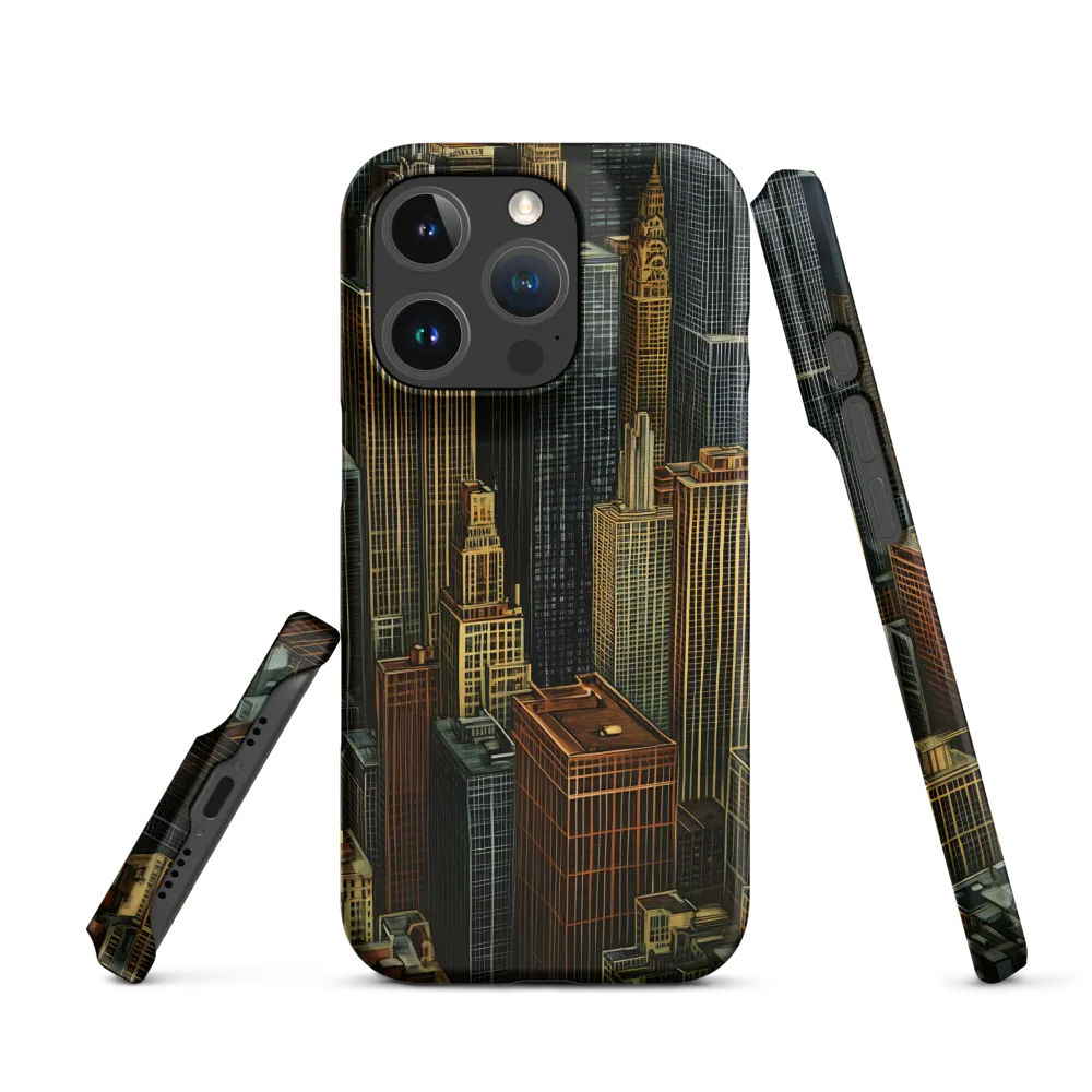 Urban Elegance: A Golden Cityscape