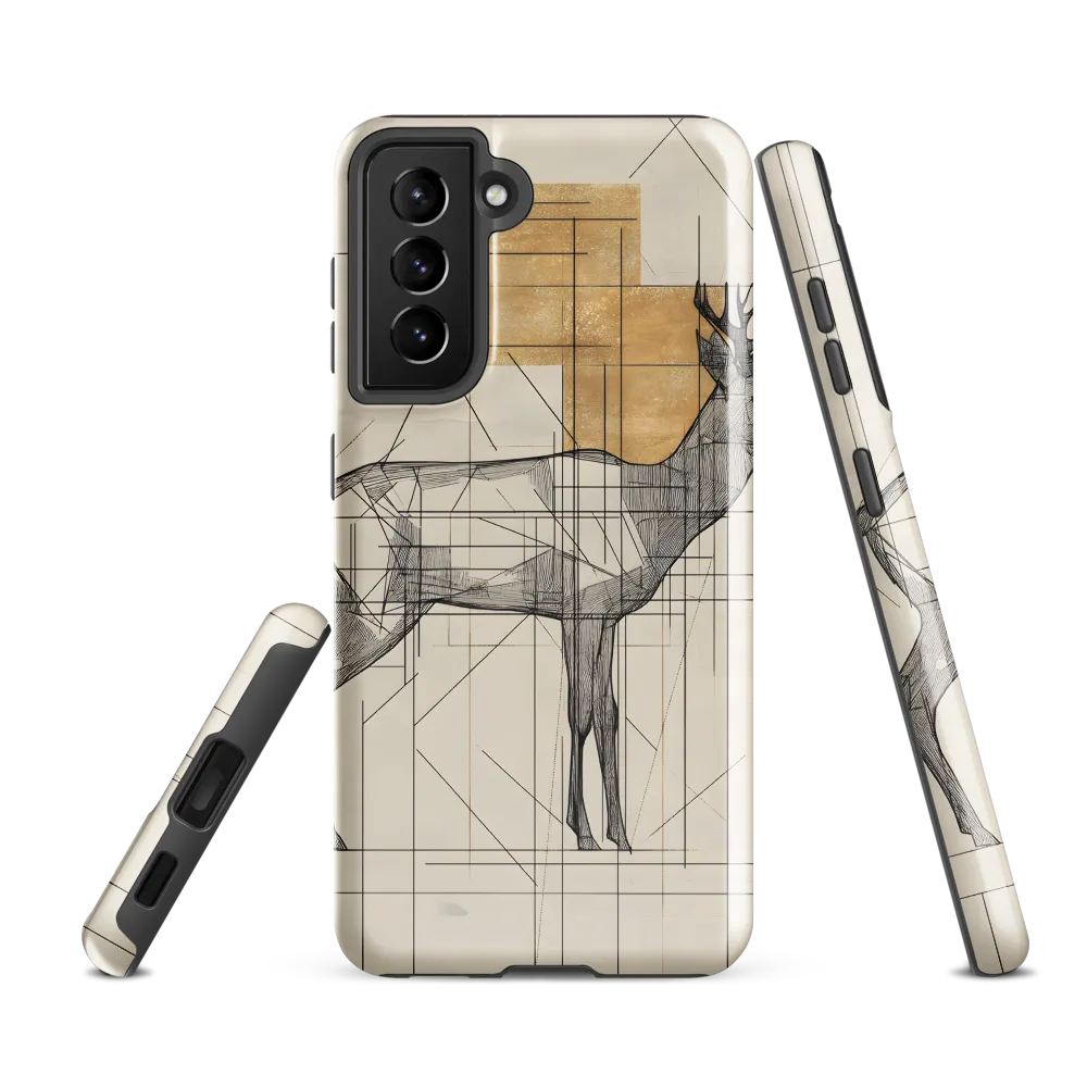 Geometric Elegance: The Majestic Deer