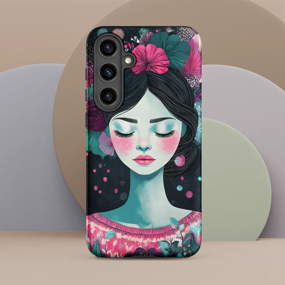 Embrace of Floral Serenity