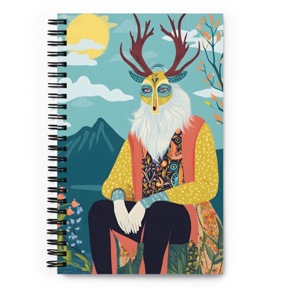 The Keeper of Nature's Secrets | Spiral Notebook