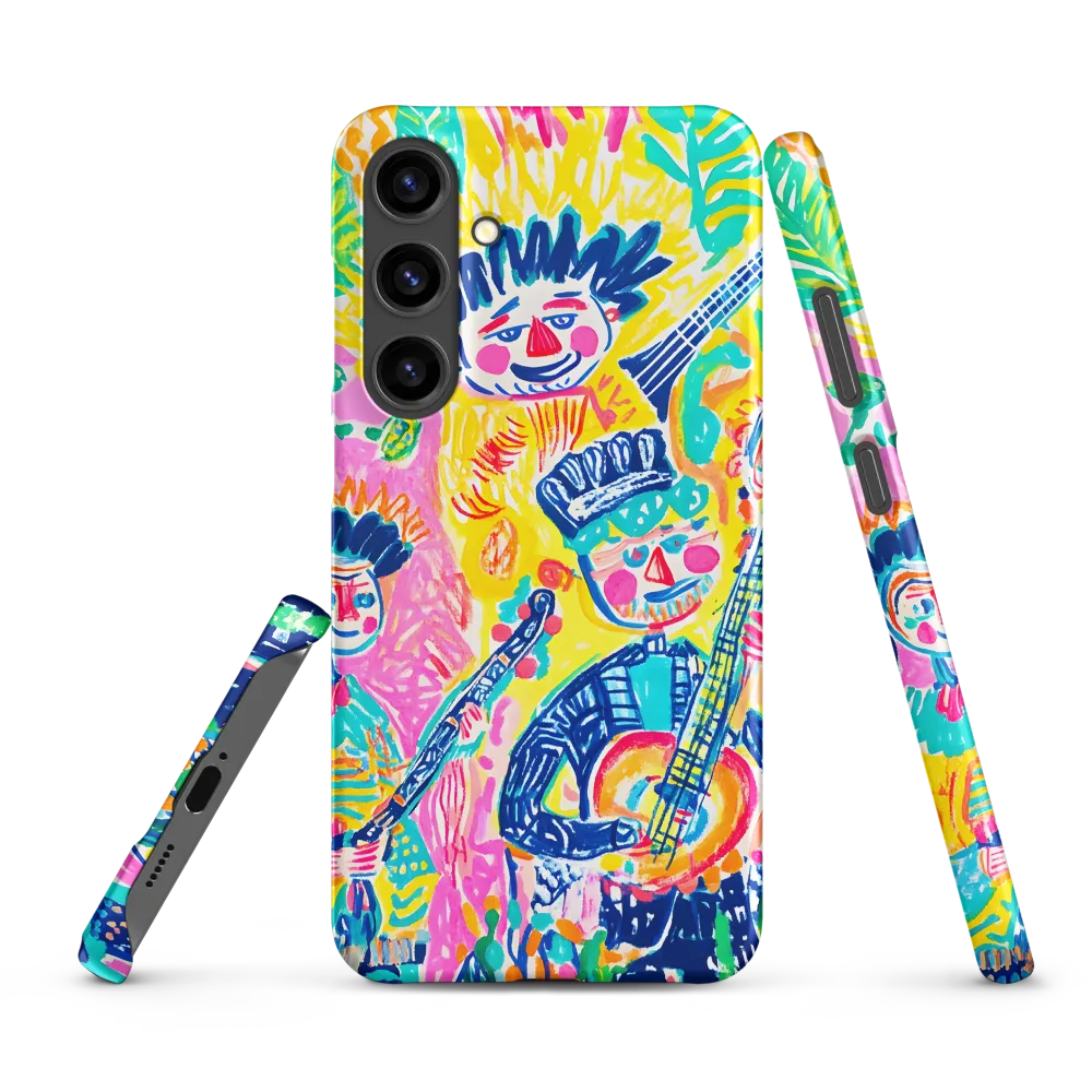Joyful Duet: A Celebration of Music | Phone Case |  S24 Plus | Snap Case | Matte