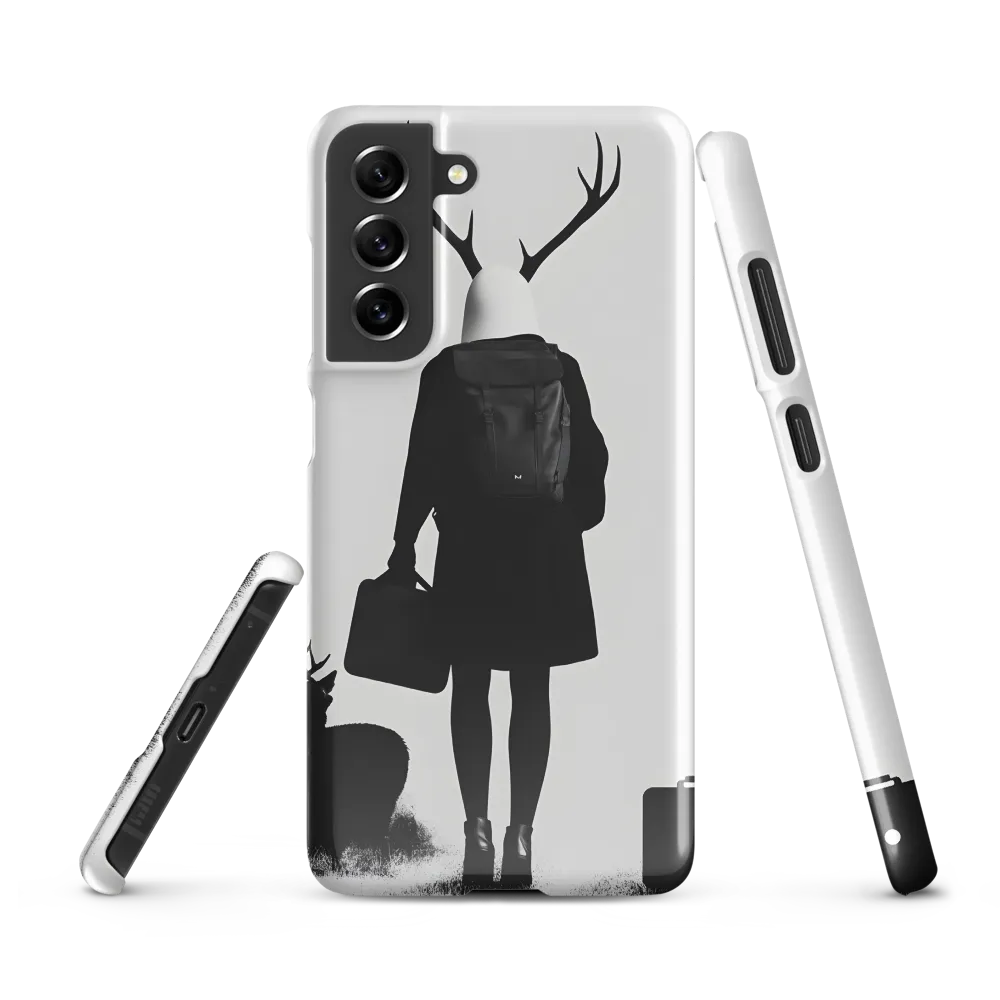 Antlered Reflections | Phone Case |  S21 FE | Snap Case | Glossy