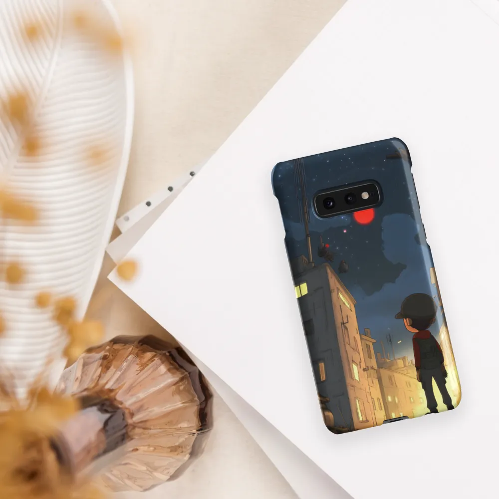 Gaze Towards Tomorrow | Phone Case |  S10e | Snap Case | Matte