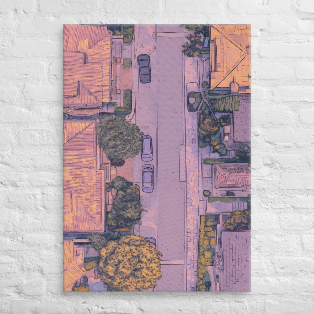 Aerial Serenity: Suburban Oasis