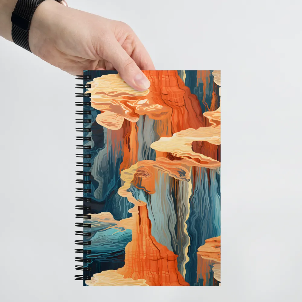 Ethereal Canyon Dreamscape | Spiral Notebook