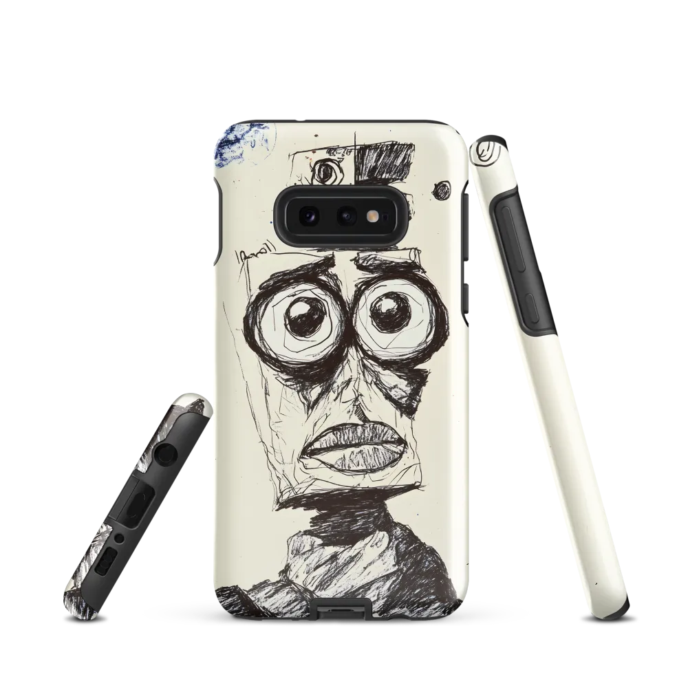 Abstract Surrealist Figure in Cubism