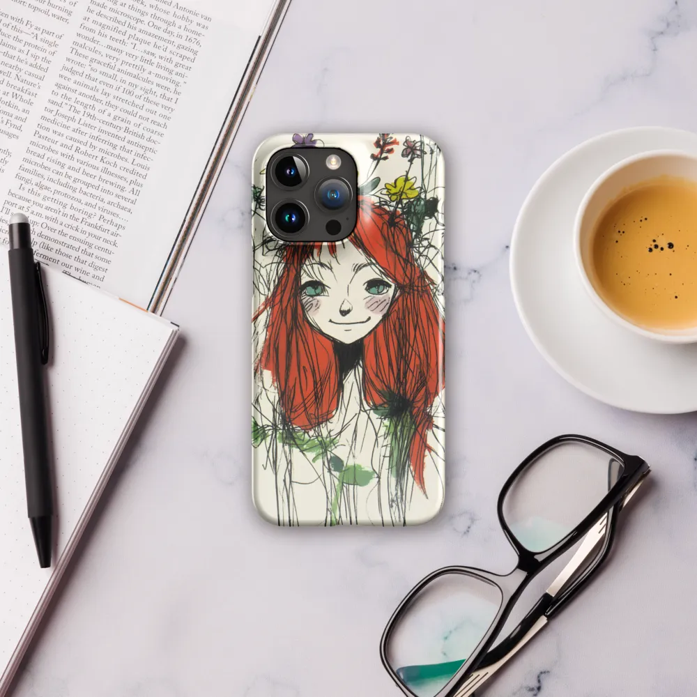 Whimsical Floral Portrait