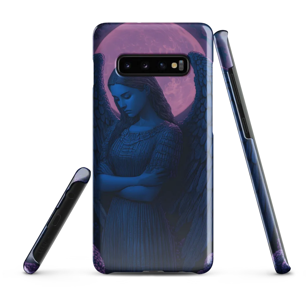 Whispers of the Moonlit Angel | Phone Case |  S10 Plus | Snap Case | Glossy