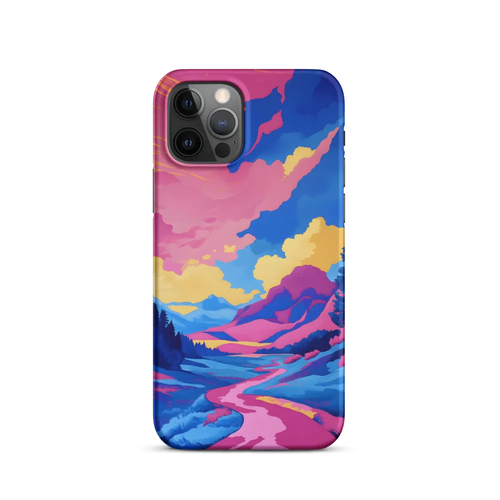 Dreamscape: The Serene River | Phone Case |  12 Pro | Snap Case | Matte