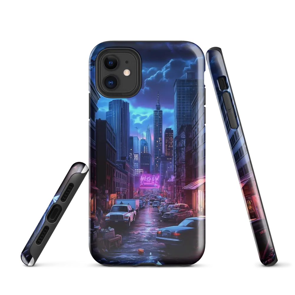 Urban Mystique: A Cyberpunk Night