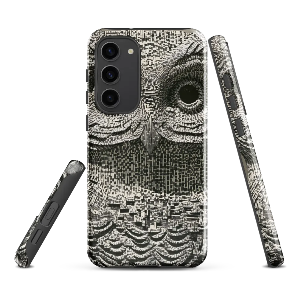 Intricate Owl of Textures