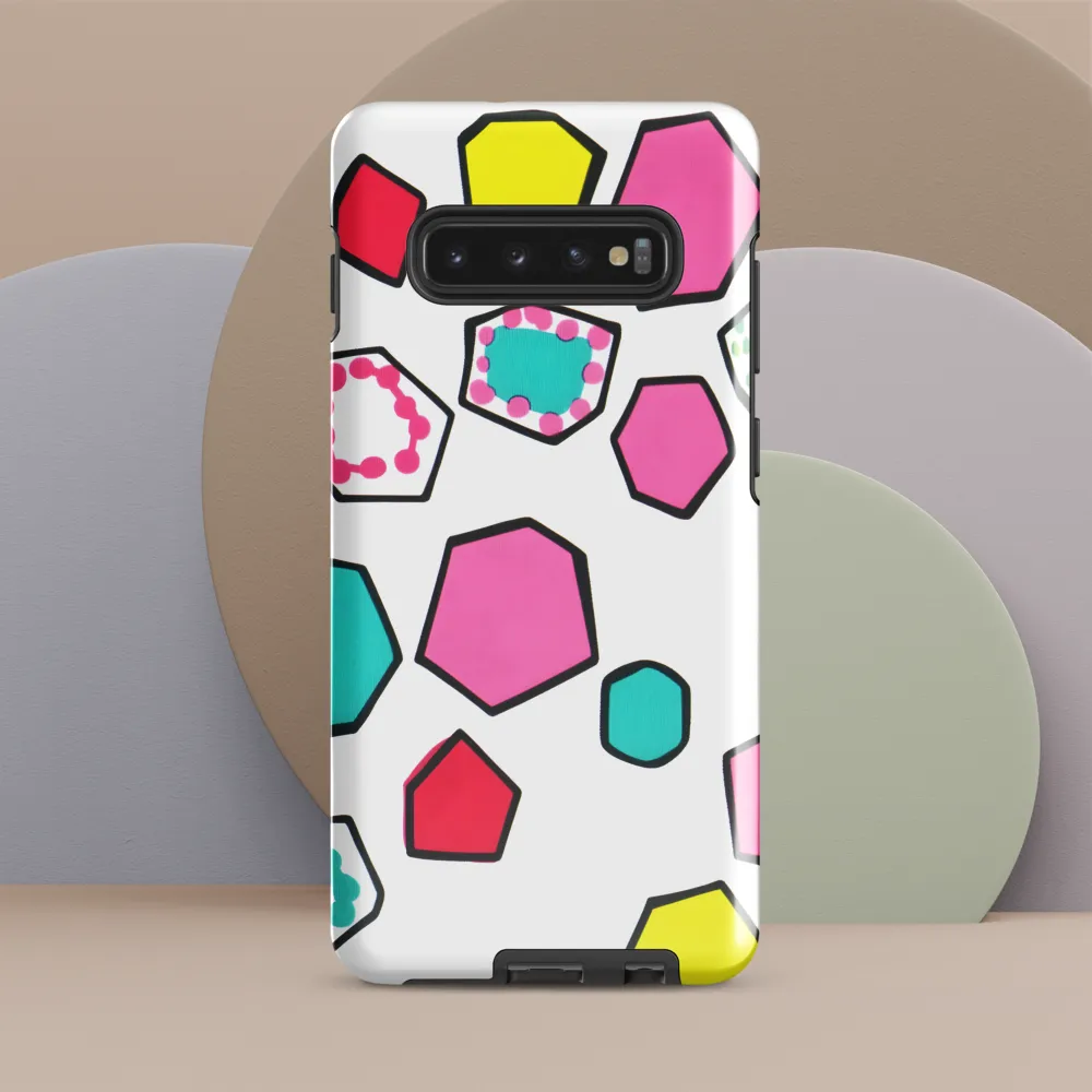 Playful Geometry | Phone Case |  S10 Plus | Tough Case | Glossy