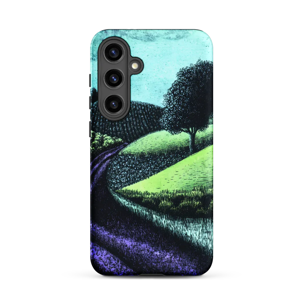 Winding Serenity: A Modern Landscape