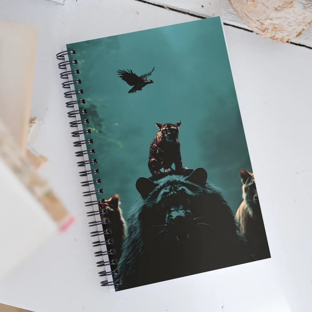 Guardians of the Shadows | Spiral Notebook