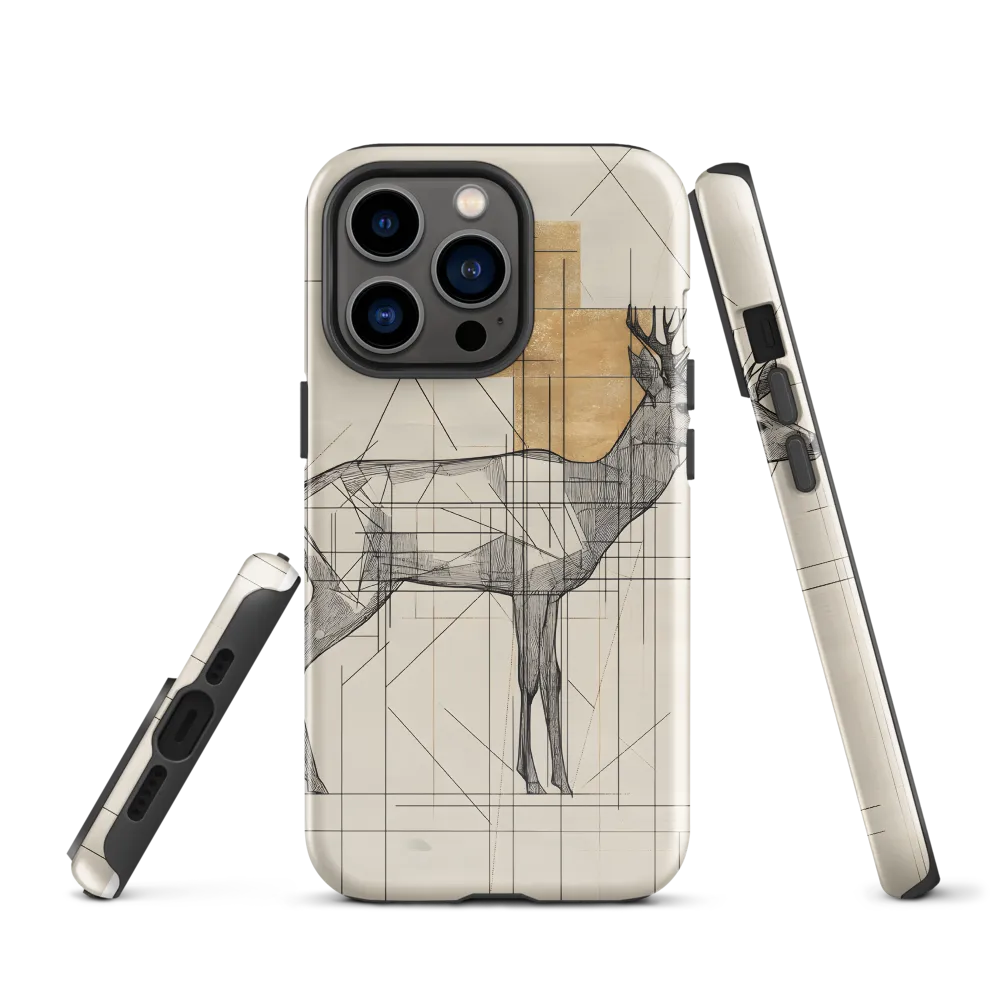 Geometric Elegance: The Majestic Deer